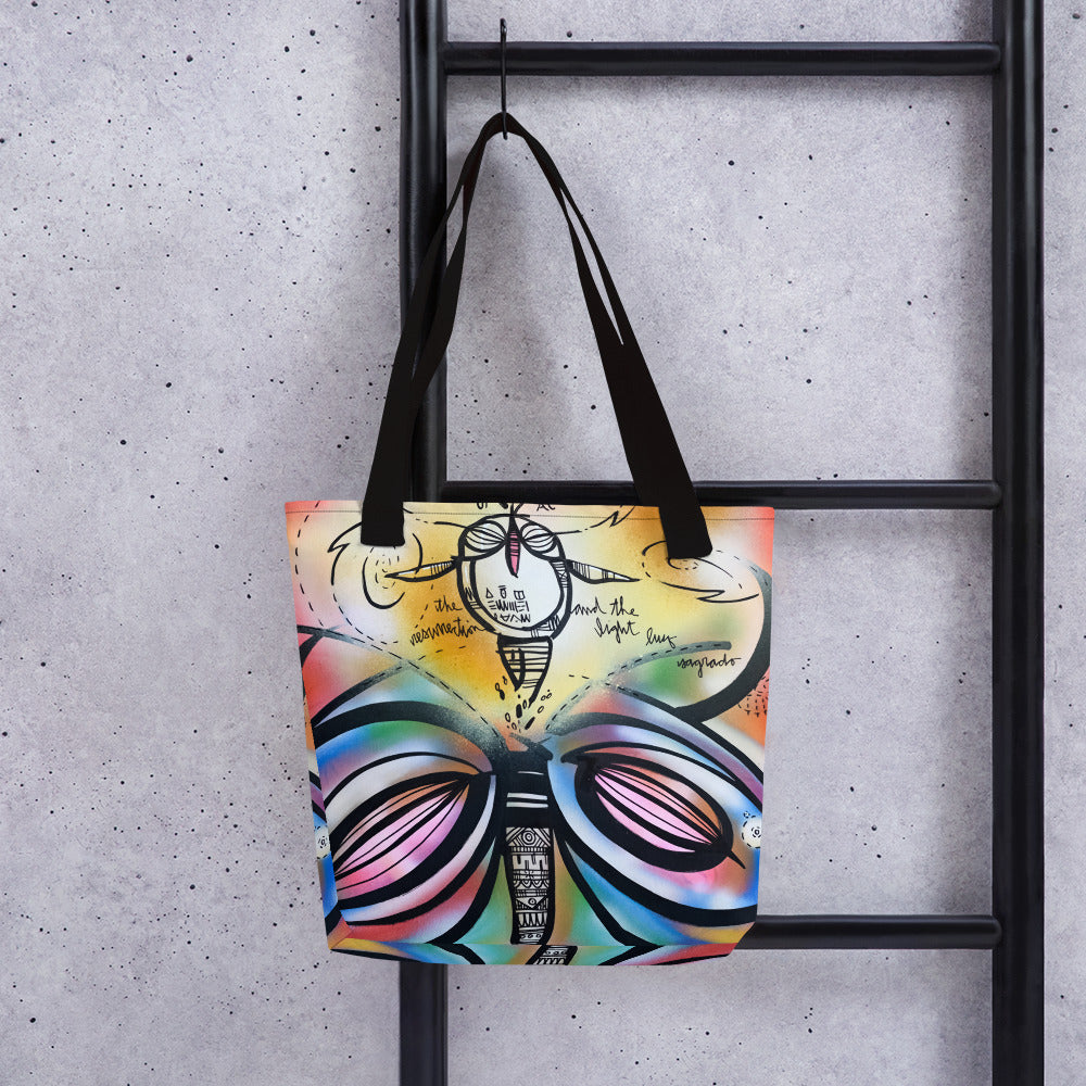 The Resurrection & The Light – Lebo Tote bag